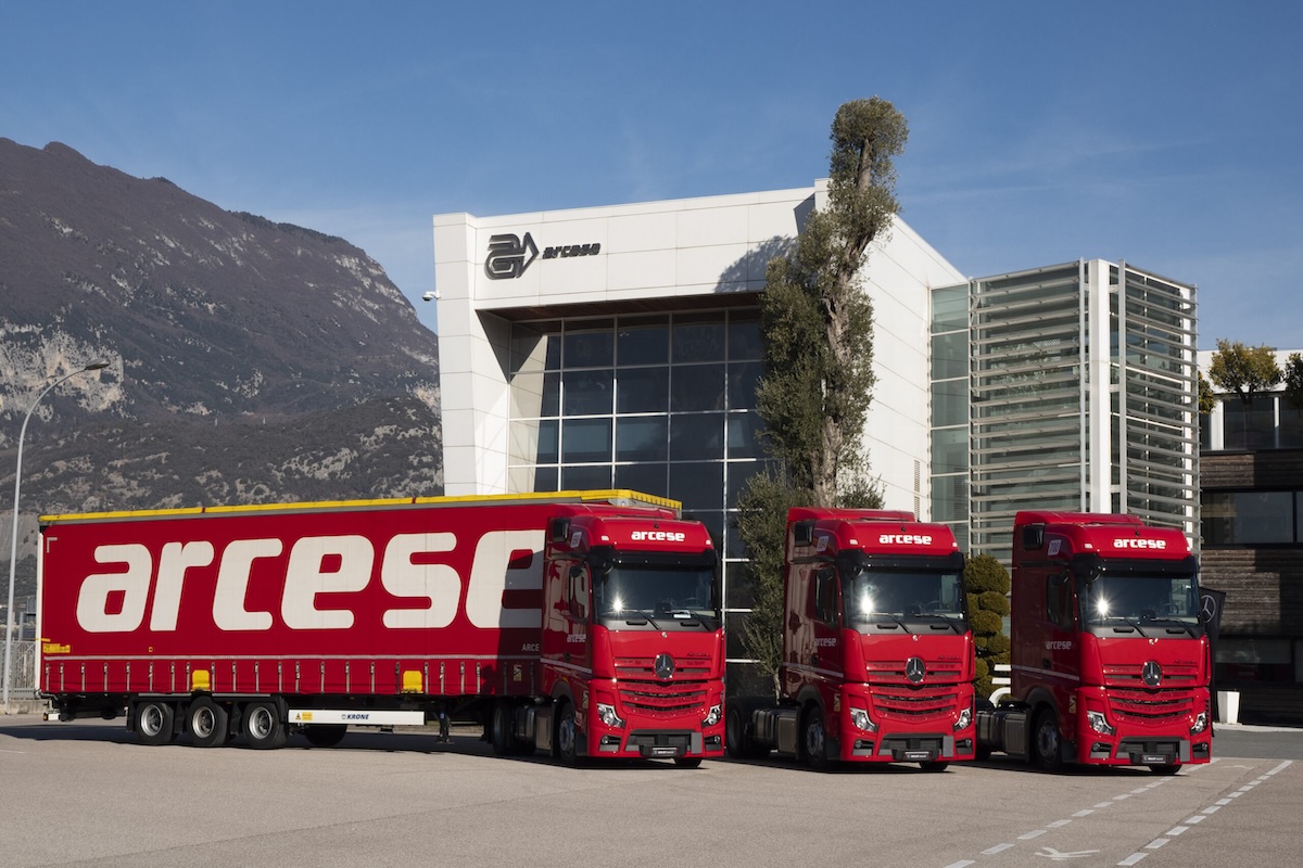Gruppo Arcese acquista il nuovo eActros 600 di Mercedes-Benz Trucks