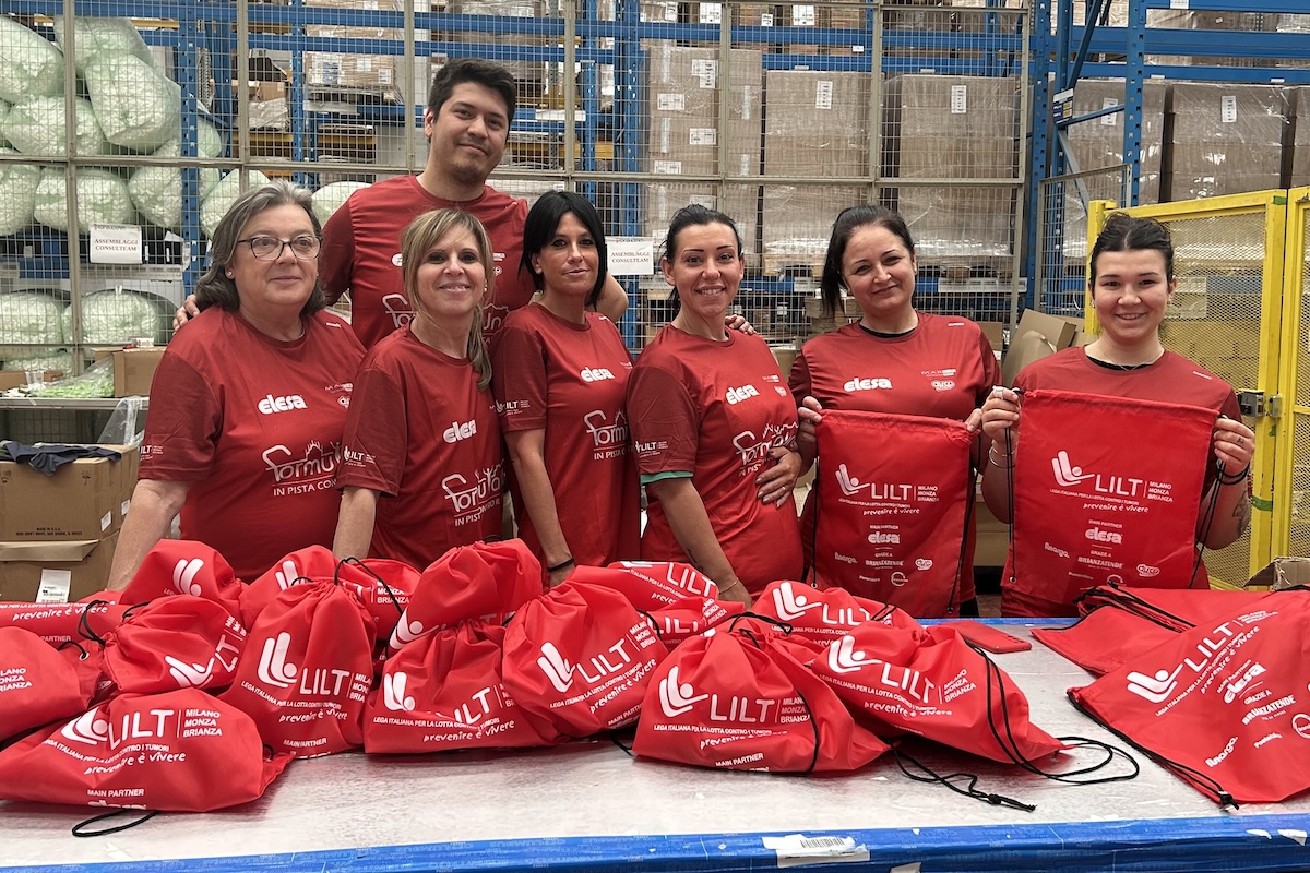 Columbus Logistics al fianco di LILT per la Marcia Formula Uno: 8.000 pacchi gara gestiti pro bono