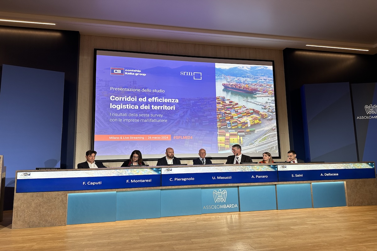 Contship Italia e SRM Centro Studi presentano l'edizione 2024 dell'analisi sui corridoi logistici