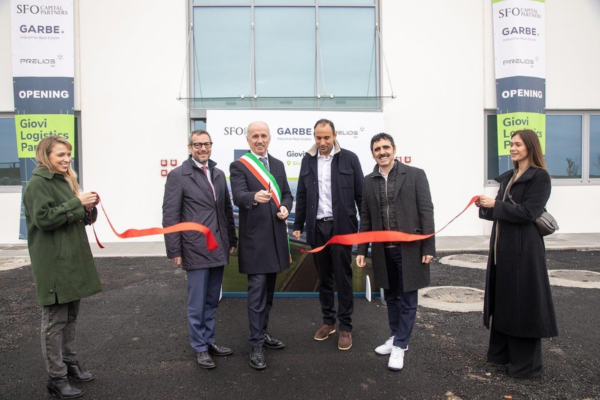 Garbe Industrial Real Estate Italy inaugura parco logistico a Silvano Pietra (PV) 