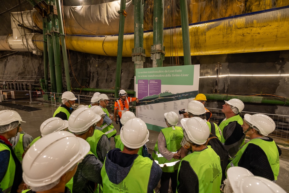 Giornate Porte Aperte 2025: oltre 1000 visitatori al cantiere TELT della Torino-Lione